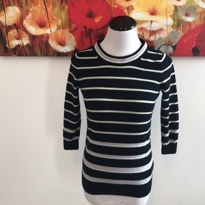 J. Crew Wool 3/4 sleeve sweater
